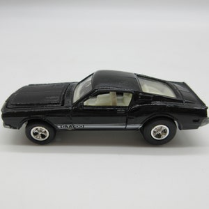 1995 Black &#39;68 SHELBY Mustang - Johnny Lightning  MATCHBOX Diecast Lesney Superfast Vintage