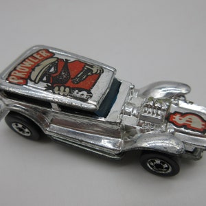 1969 PROWLER Hot Wheels Die-cast Vintage Black Wall