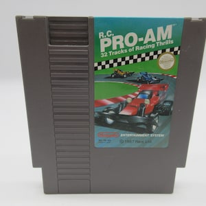 1988 R.C. Pro-AM Racing (NES) Nintendo (Tested+Cleaned)