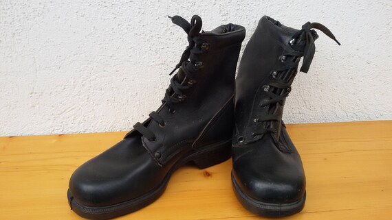 mens platform combat boots