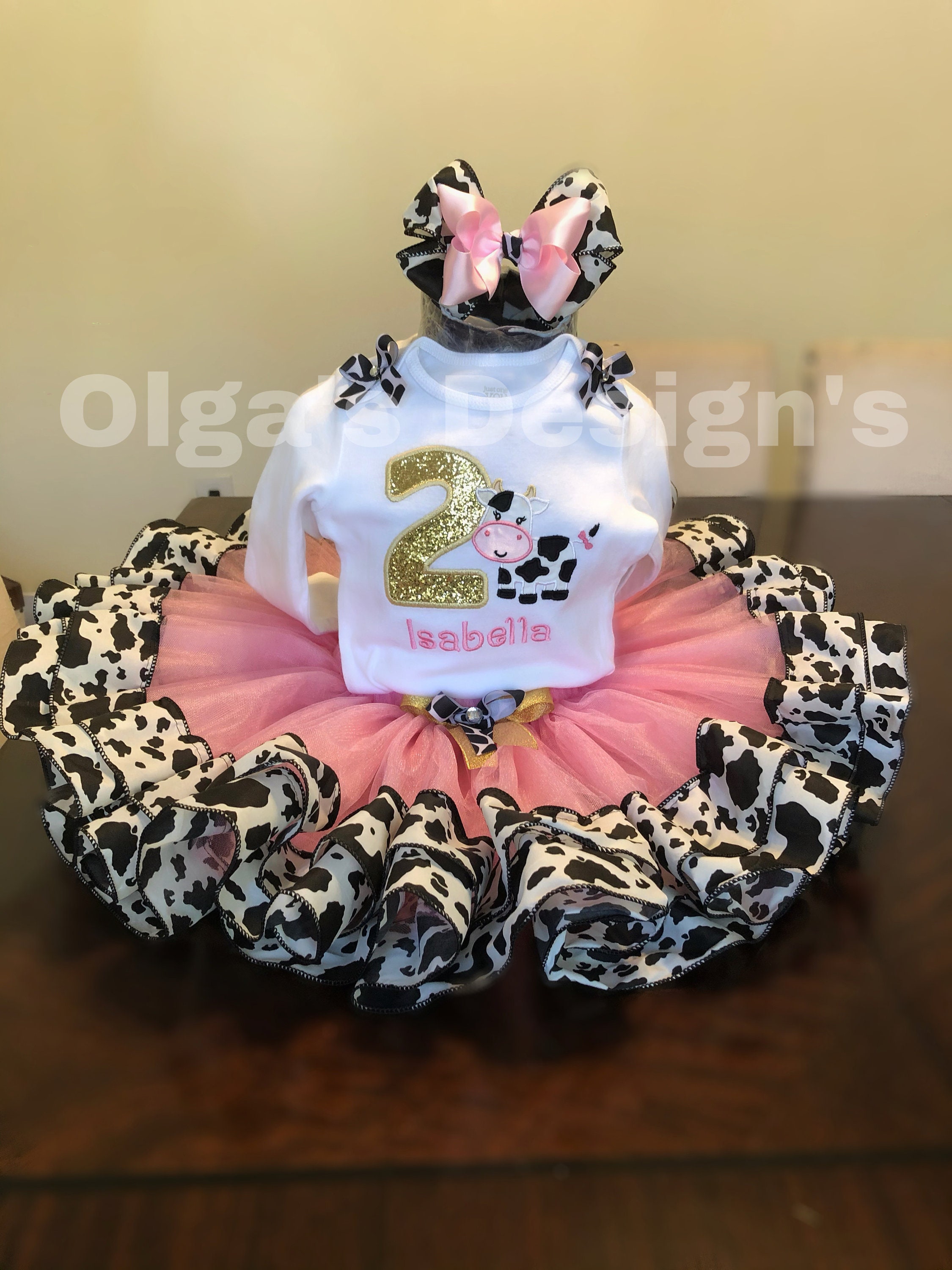Delias cow print skirt 2025
