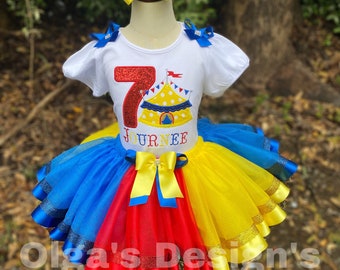 Circus birthday outfit Carnival birthday outfit multi color outfit