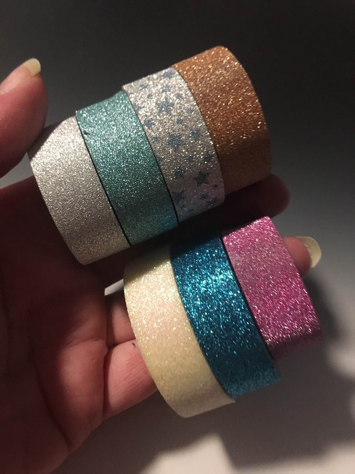 15pc Scotch Expressions Glitter Tape Decorative Sparkly Craft Etsy