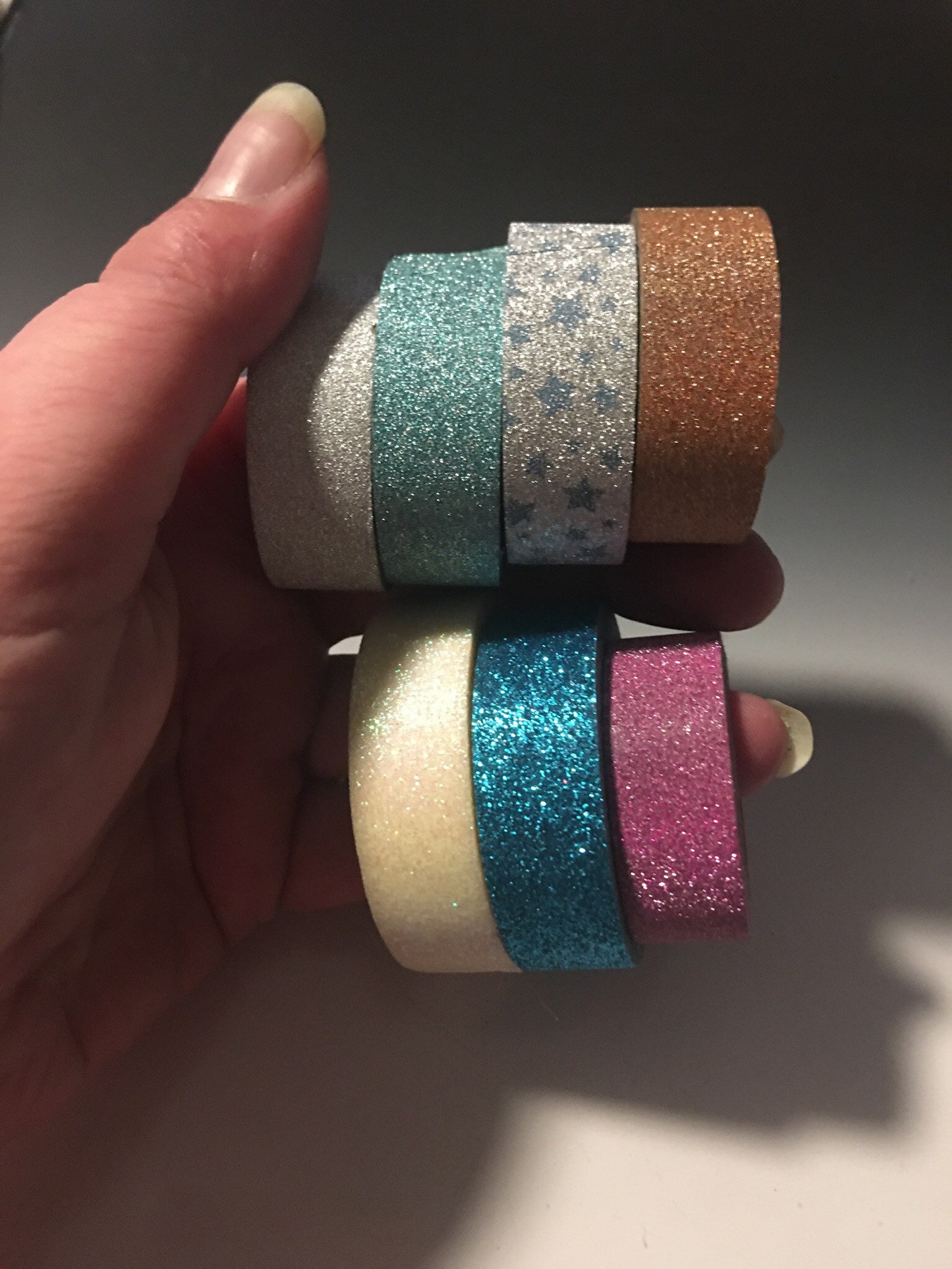 15pc Scotch Expressions Glitter Tape Decorative Sparkly Craft Etsy