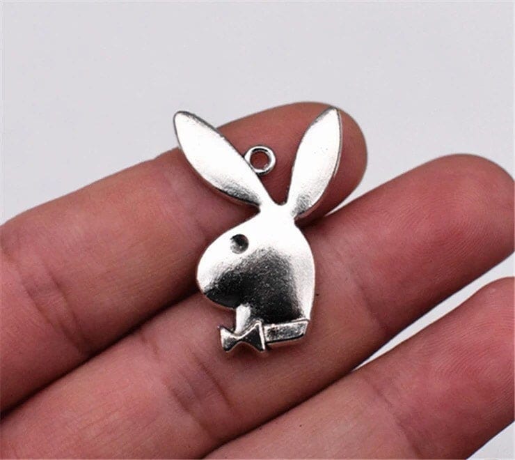 Down the Rabbit Hole – Sterling Silver Bunny Bracelet or Necklace