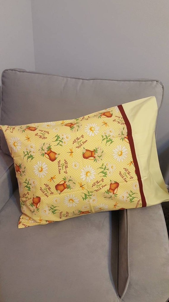 Flower pillowcase | Etsy Pillowcase 50x60 | Etsy