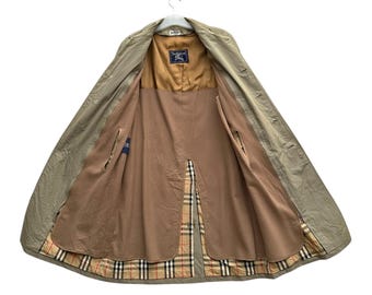 Vintage Burberrys Nova Karo Parka Jacke