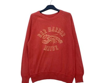Vintage Bar Hoodie Maine Hummer Grafik-Sweatshirt - Klassischer Americana Souvenir Pullover