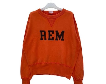 Vintage Rem By Reminiscene Reverse Weave Style Pullover