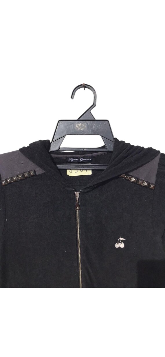 hysteric glamour CHERRY フーディー ブラック HYSTERIC GLAMOUR