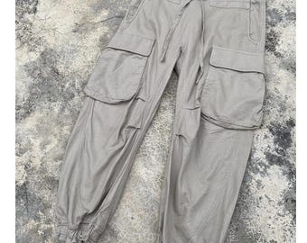 Tsumori Chisato Linen Cargo Pants – Japanese Designer Trousers