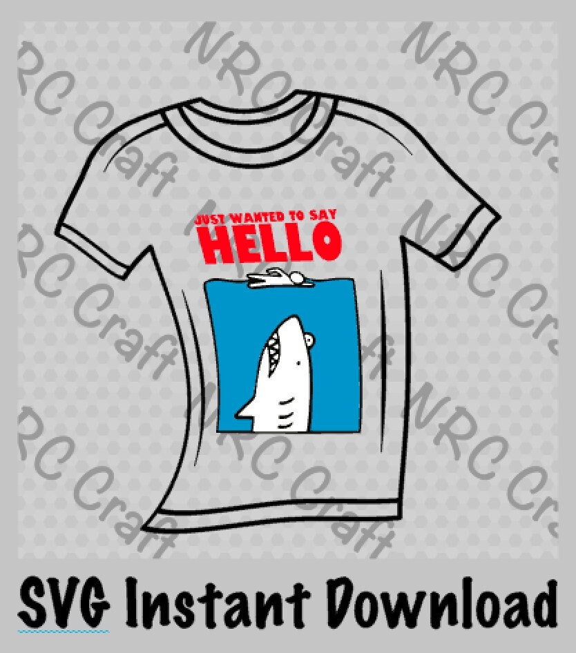 Jaws HELLO Download File for Cutting Machine - Etsy