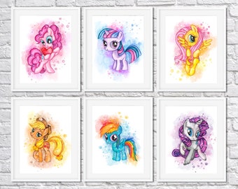 Children S Bedroom 3d Decor Decals Stickers Vinyl Art My Little