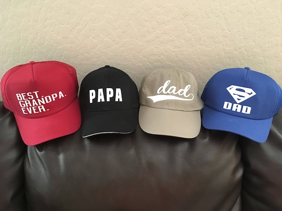 personalized grandpa hat
