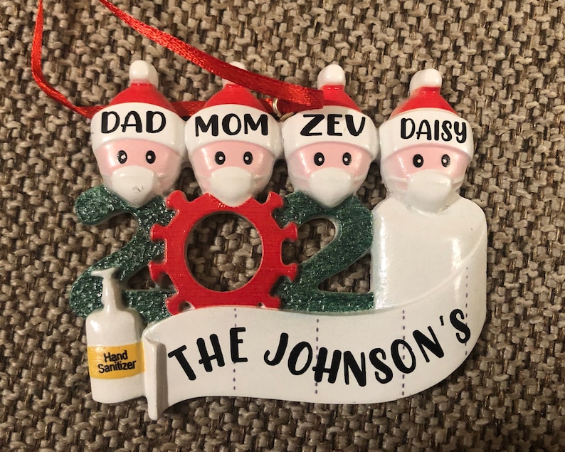 2020 Family Christmas Ornament