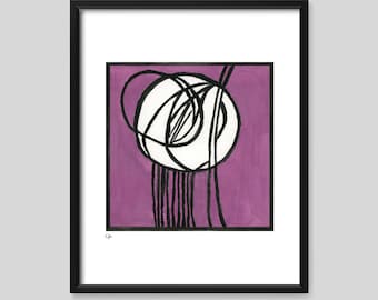 Charles Rennie Mackintosh Art Print, Mackintosh Wall Art, Rosebud Mackintosh, Art Nouveau Print, Watercolor Mackintosh Print, Glasgow Rose