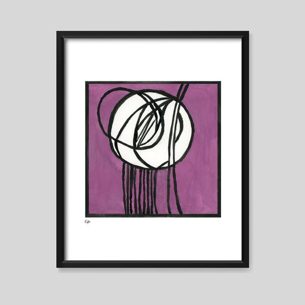 Charles Rennie Mackintosh Art Print, Mackintosh Wall Art, Rosebud Mackintosh, Art Nouveau Print, Watercolor Mackintosh Print, Glasgow Rose