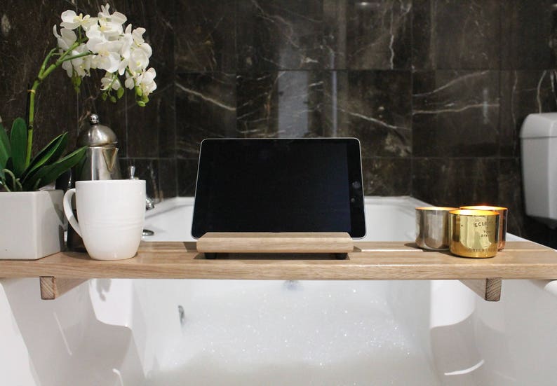 Bath Caddy Home Decor Bath Tray Australia Bathroom Etsy