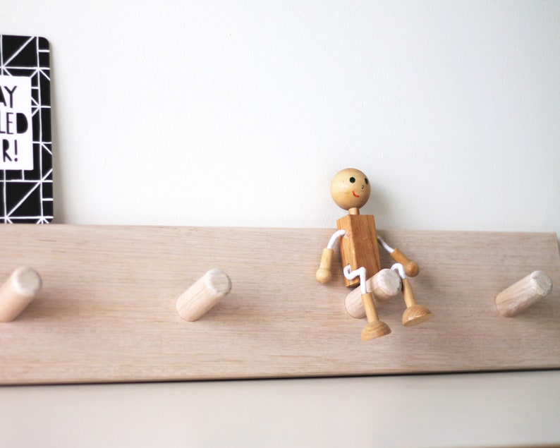 Nursery Decor Coat Rack Wall Hook Baby Coat Rack Wall Etsy