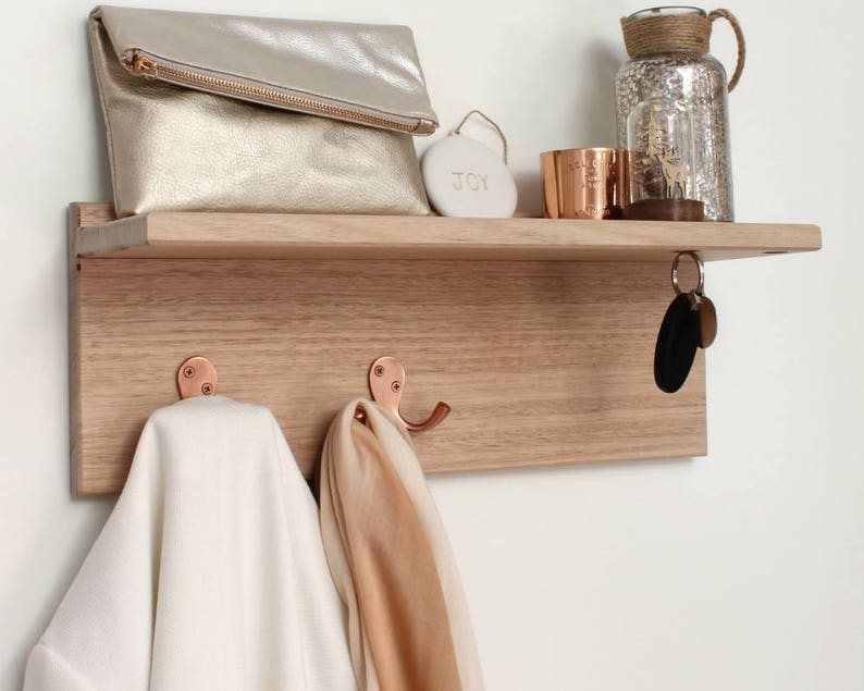 Coat Rack Key Holder for Wall Coat Rack Wall Mount Key Etsy Australia