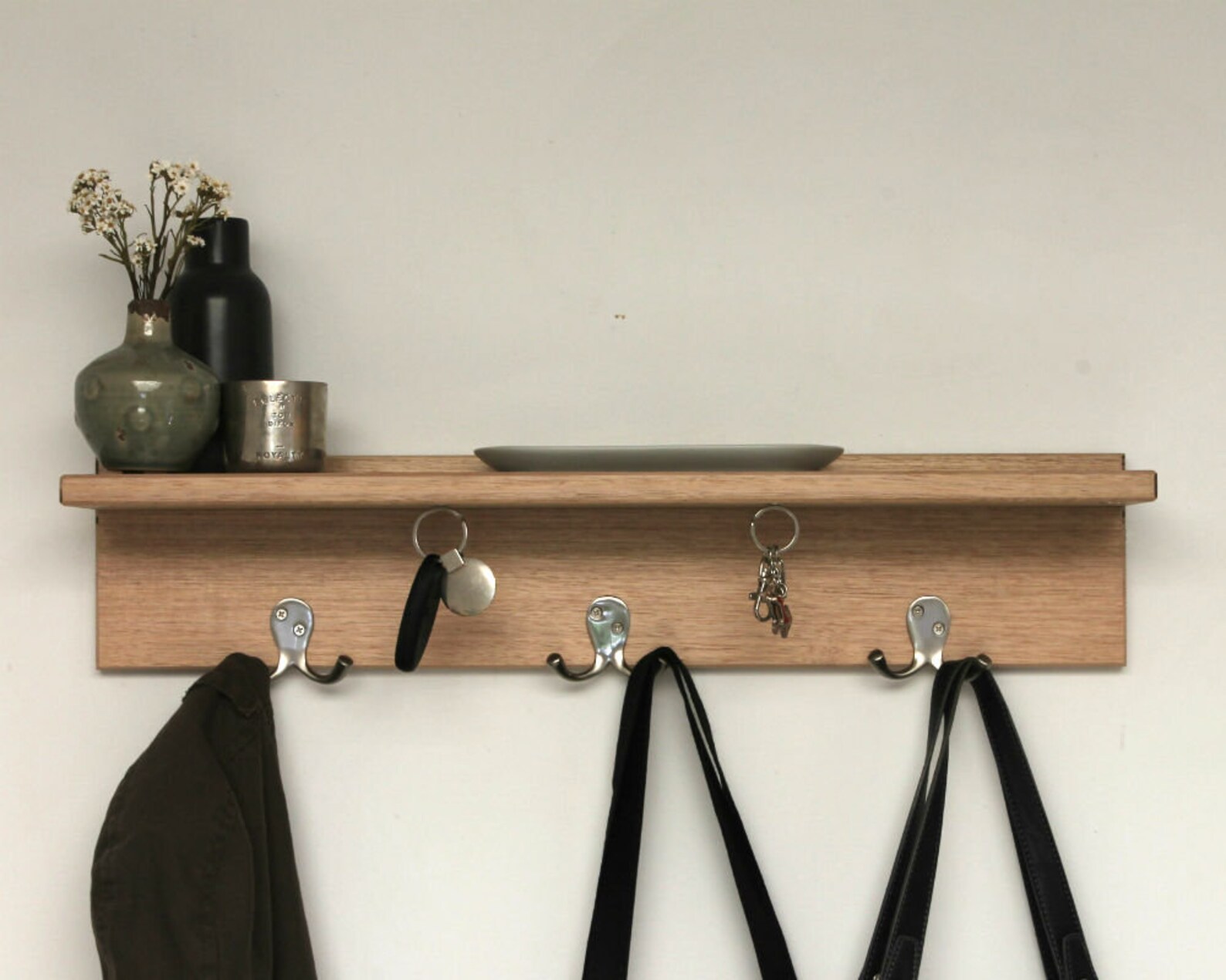 Coat Rack Wall Hook Floating Shelf Coat Hook Key Etsy Australia