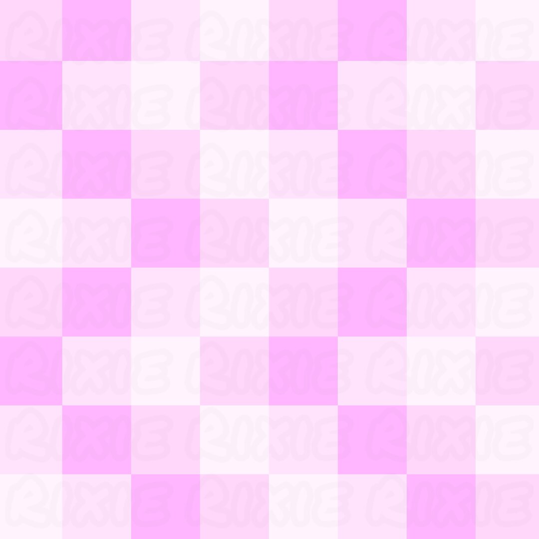 Pink Pastel Checkerboard Seamless File Design. Multi Pink Checkered