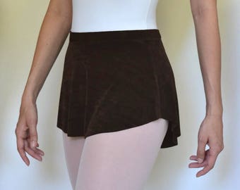 The Dark Brown Ballet Skirt- SAB skirt- Dance Wear- Classic Brown - Turn Dancewear- Lyrical costume