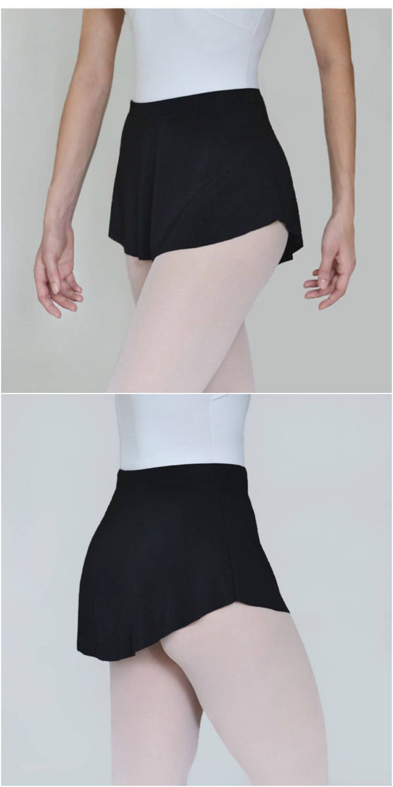 The Black Ballet Skirt SAB Skirt Dance Wear Classic Black Etsy