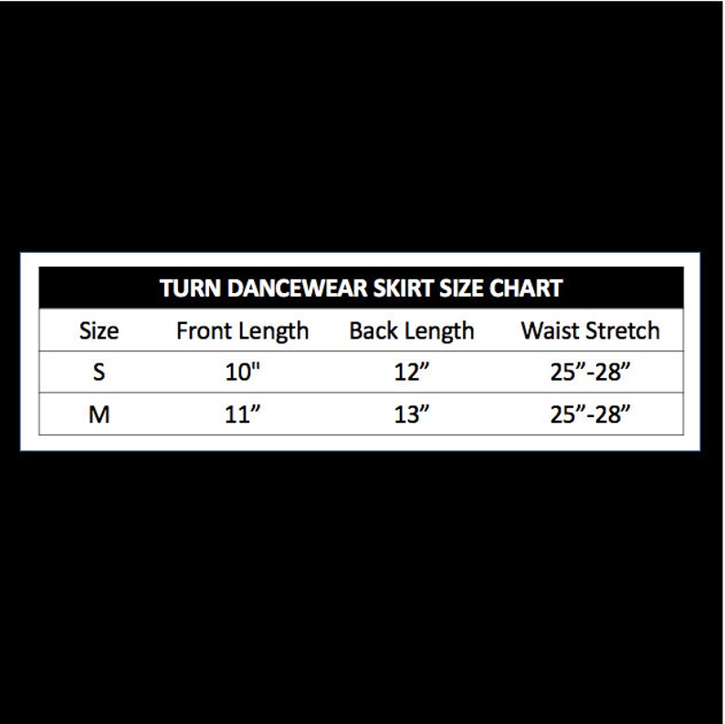 The Black Ballet Skirt SAB Skirt Dance Wear Classic Black Etsy