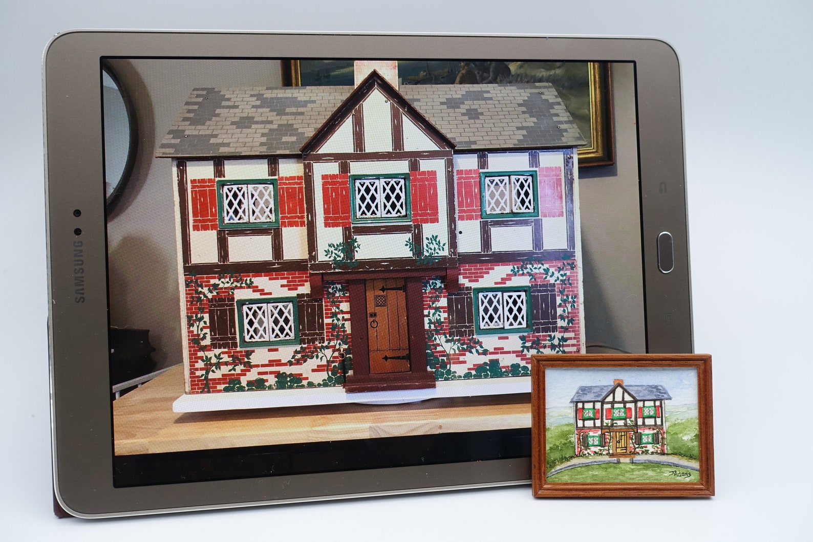 Personalised Dollhouse painting 112th scale miniature Etsy