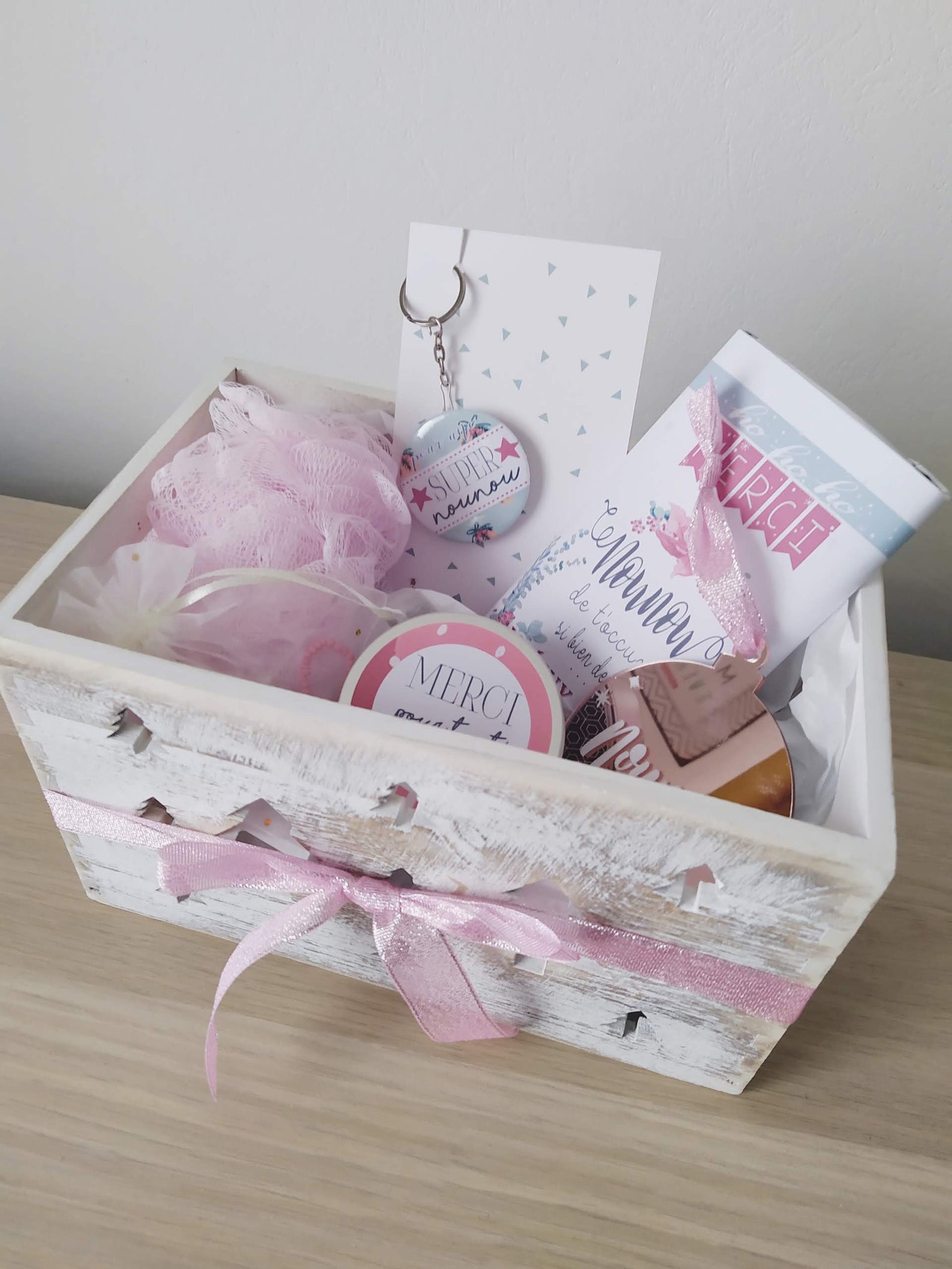 PANIER GARNI NOUNOU idée cadeau de Noël kit cadeau | Etsy