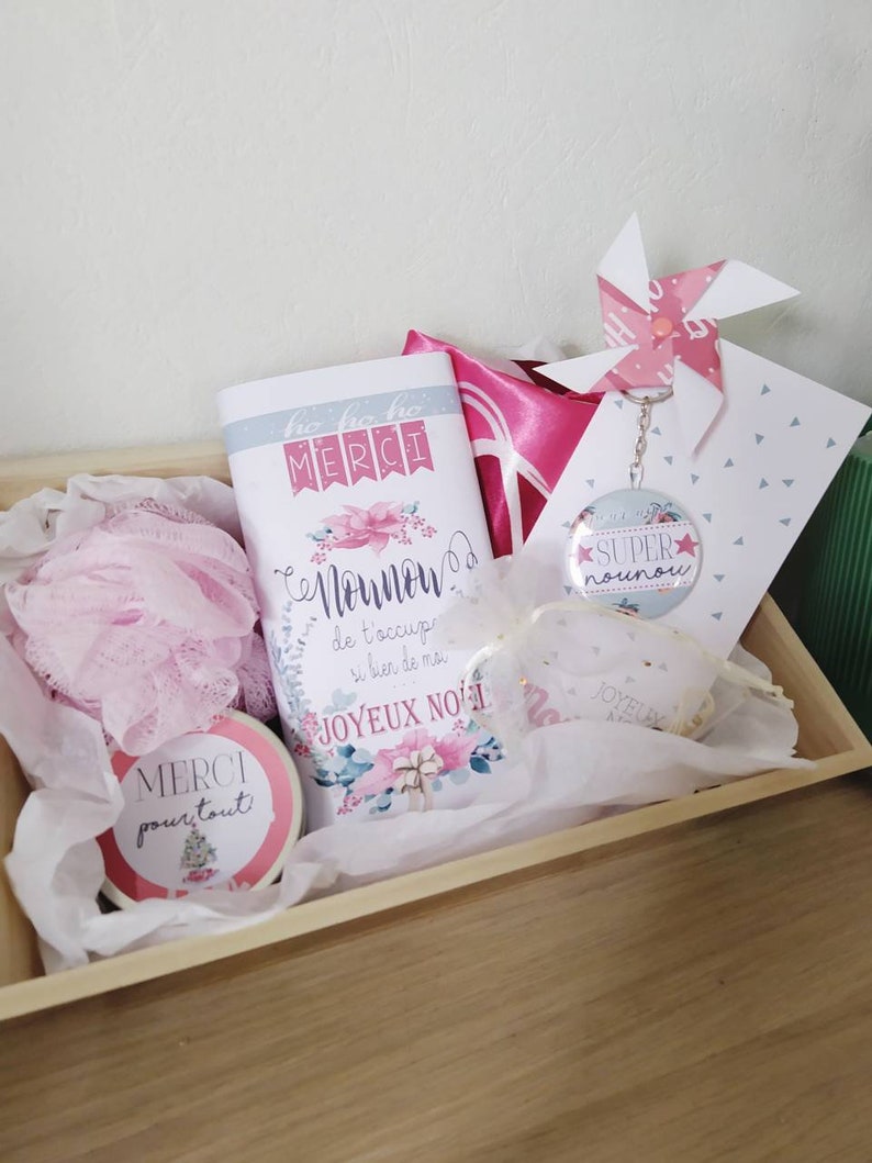 PANIER GARNI NOUNOU idée cadeau de Noël kit cadeau | Etsy