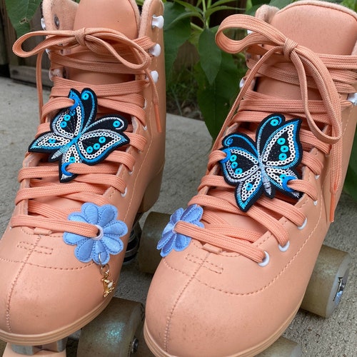 Blue Butterfly Shoe / Roller Skate Accessories / Wings Etsy