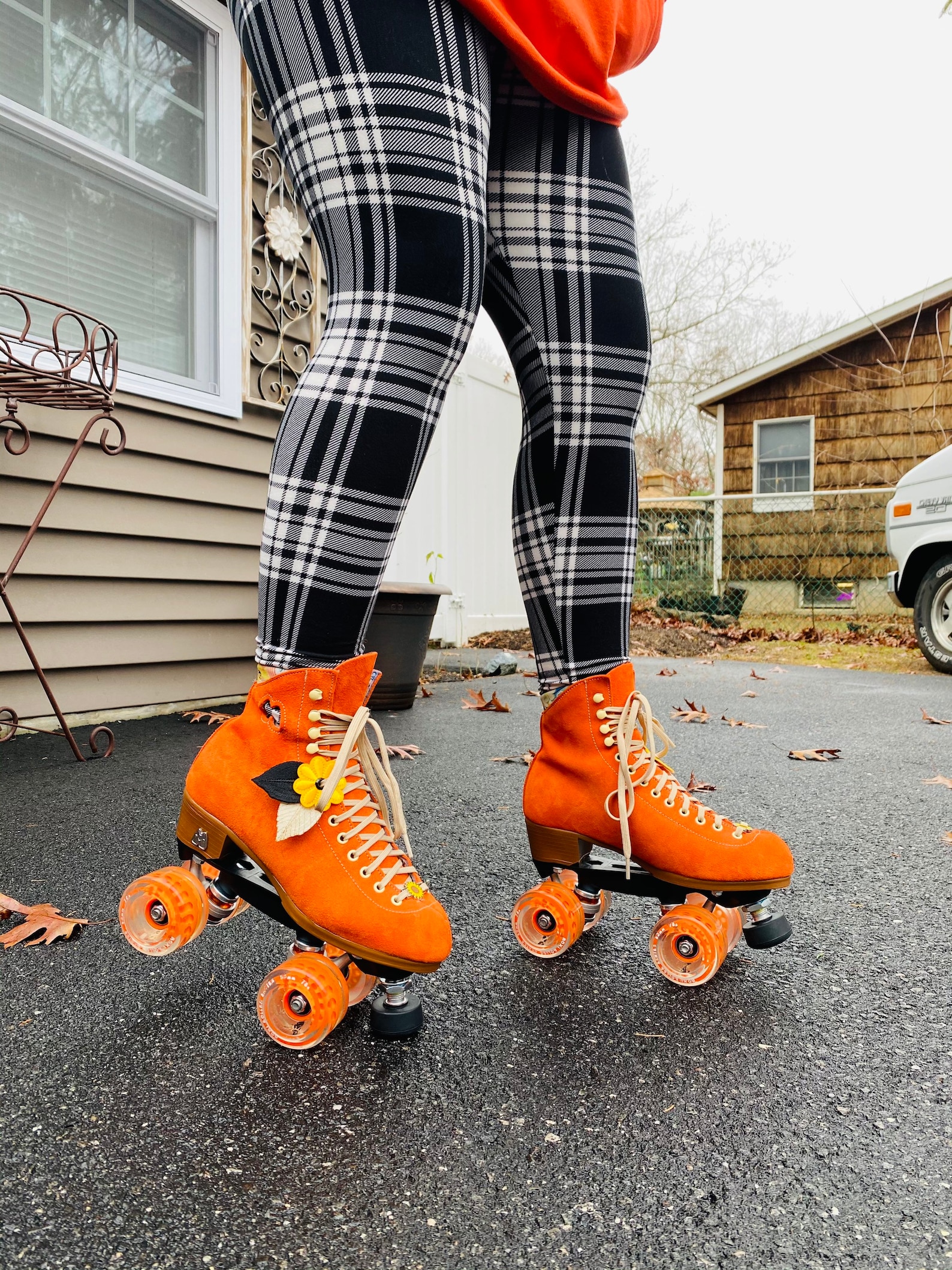 Roller Skate Accessories x2 Daisy Leaf Pairs Skate Flowers Etsy