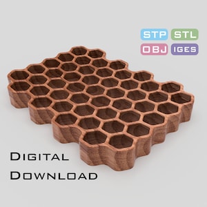 Soap holder 3D STL, STP model for CNC machine, 3D printer