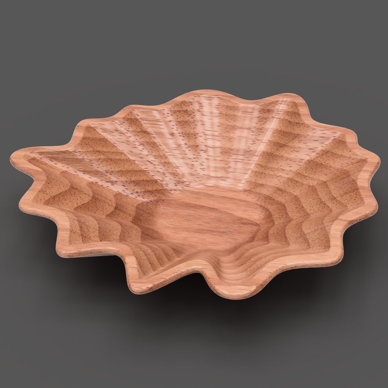 Mussel Shaped Bowl - 3D STL, STP Model for CNC Machine, 3D Printer - Etsy