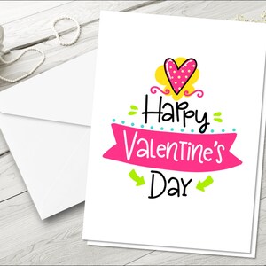 60 % Rabatt Happy Valentine Grußkarte - schöne Grußkarten - Liebe und Herz - lustige Karte