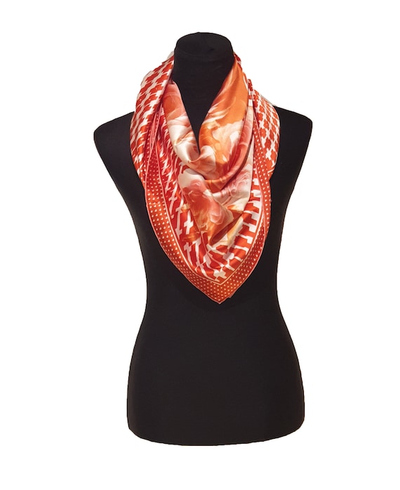 Gorgeous ultra fine bursa Silk Scarf-digital print Scarflong silk scarfGift for herBursa silk scarfsilk scarf women