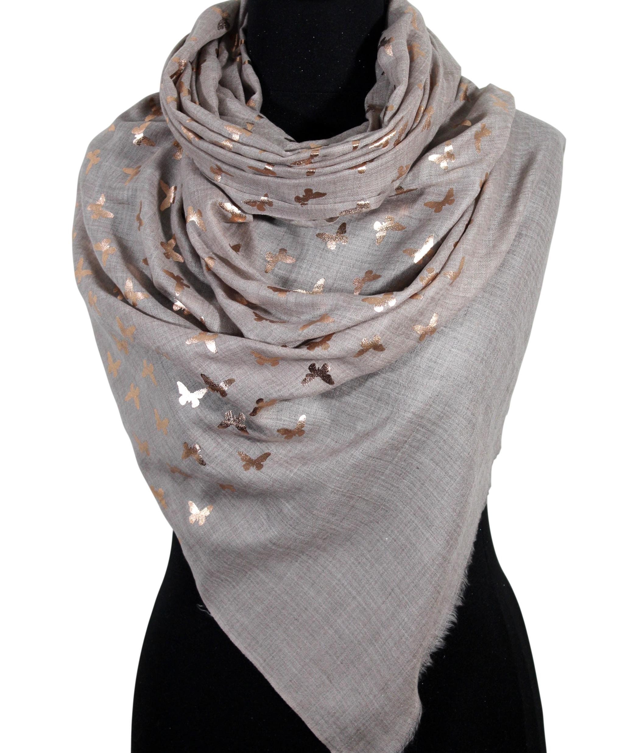 Tiffany Natural Cashmere Pashmina Multi 