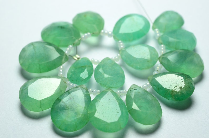 green quartz beads