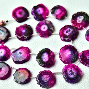 9 Inches Strand Natural Solar Quartz Rough Beads 15 to 22mm Natural Shape Finest Solar Quartz Smooth Gemstone Beads No3264