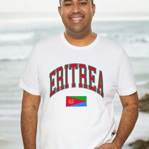 Eritrea Shirt Eritrean Flag T-shirt East Africa Shirts Gifts for Eritreans Unisex Fit Eritrea Shirt for Men and Women Africa Gifts