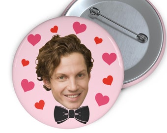 Custom Groom Face Party Button Funny Bachelorette Favor Personalized Party Buttons  Bride Gift  Bridesmaid Favors Groom Photo Pin
