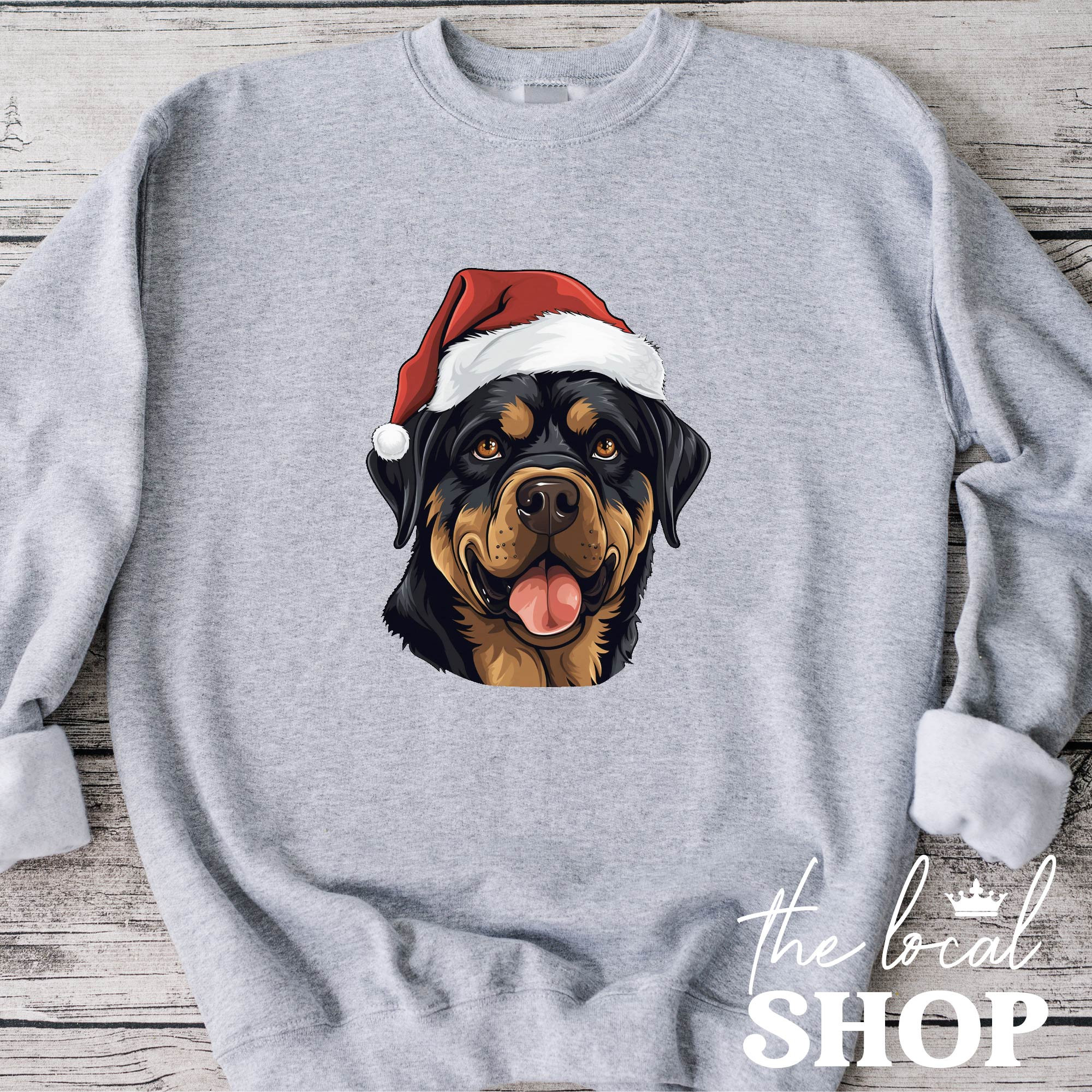 Christmas Rottweiler Sweatshirt Rottweiler Christmas Gift Funny