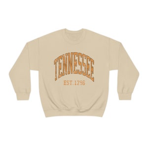 Sudadera vintage de Tennessee: jersey retro desgastado del estado imagen 10