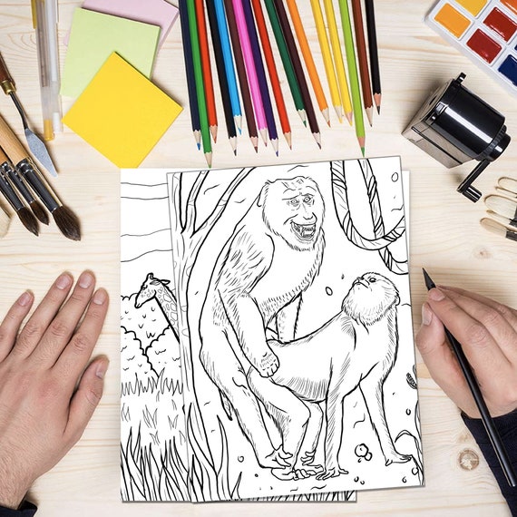 Funny Humping Animals Coloring Pages for Adults Funny Frisky