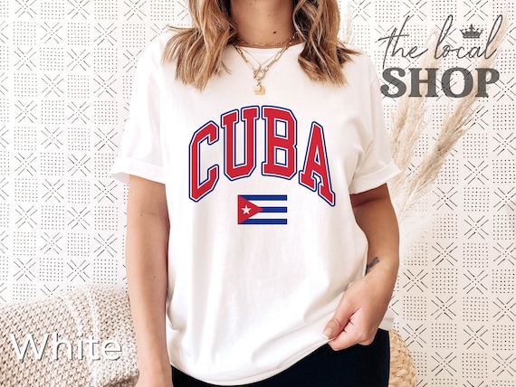 Cuban Flag T-Shirt-Cuba Flag Tee Shirt Gift Cuban Flag T-Shirt-Cuba Flag Tee Shirt Gift