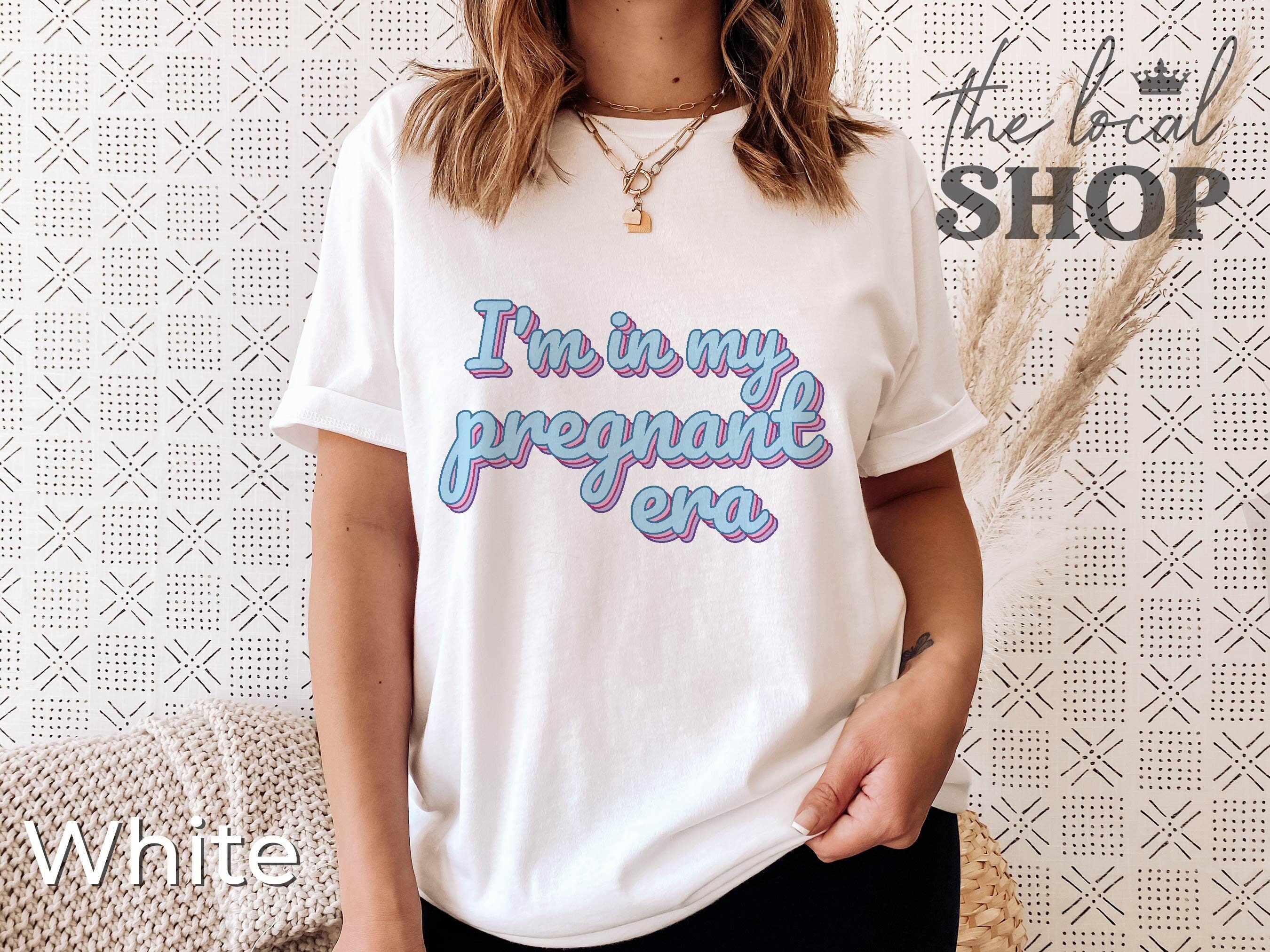 Im in My Pregnant Era Shirt Funny Pregnancy Shirt Mom to picture