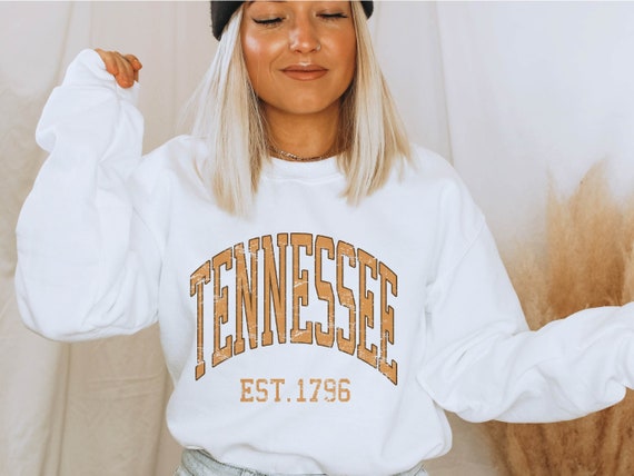 Vintage Tennessee Sweatshirt: Distressed Retro State Pullover