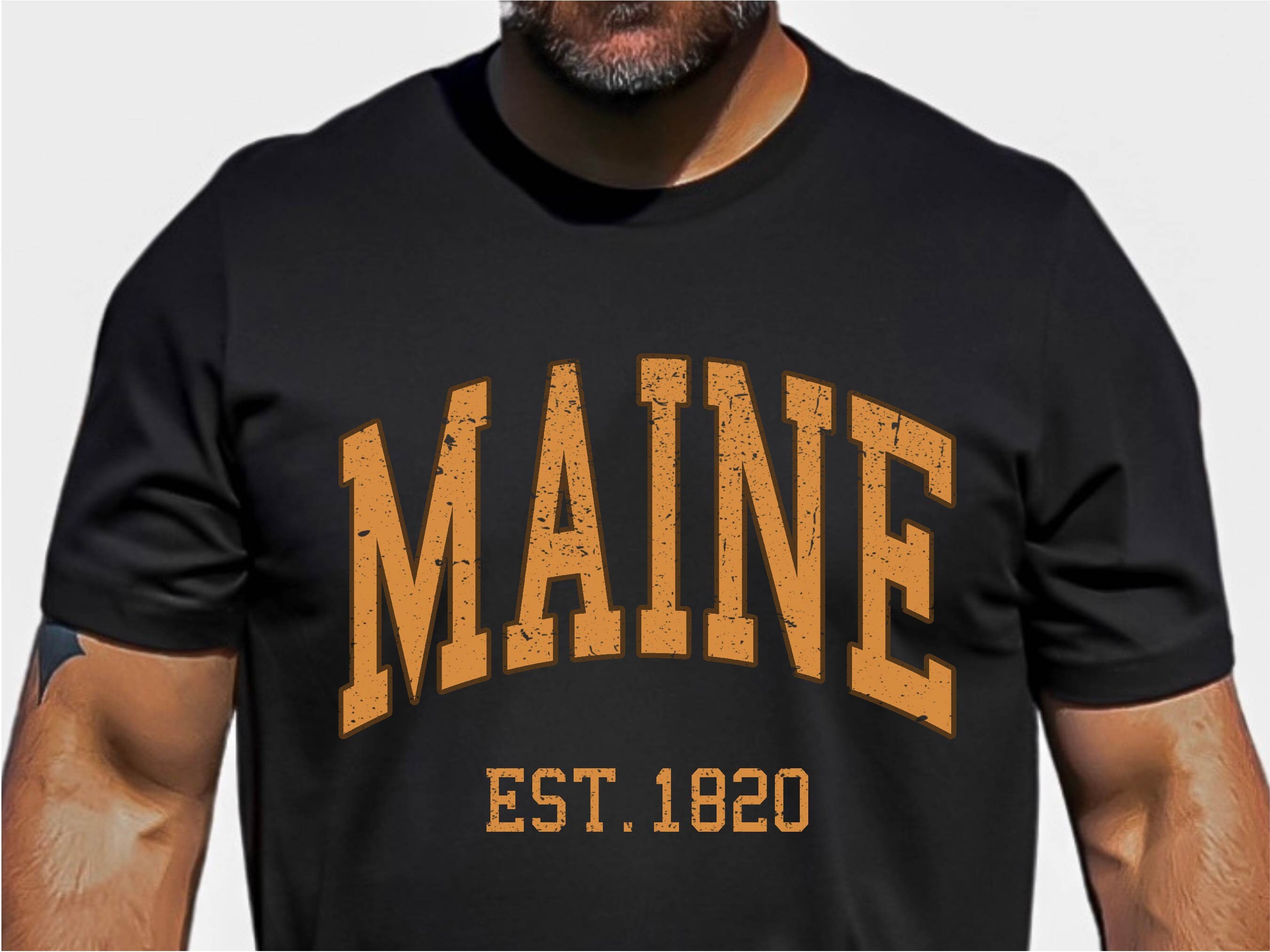 Deuxieme Classe ◆ MAINE vintage スウェット Maine Sweatshirt Maine Sweater Trendy Crewneck Maine Gifts